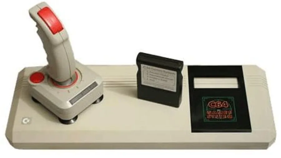 Commodore 64 Games System (C64GS) - the keyboard-less C64 console from 1990 with two joystick ports