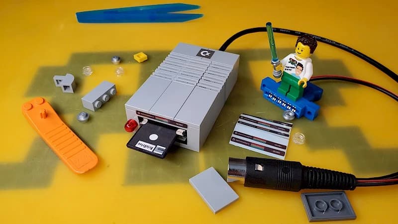 Commodore Brixty Drive: a LEGO housing for the SD2IEC by Perifractic