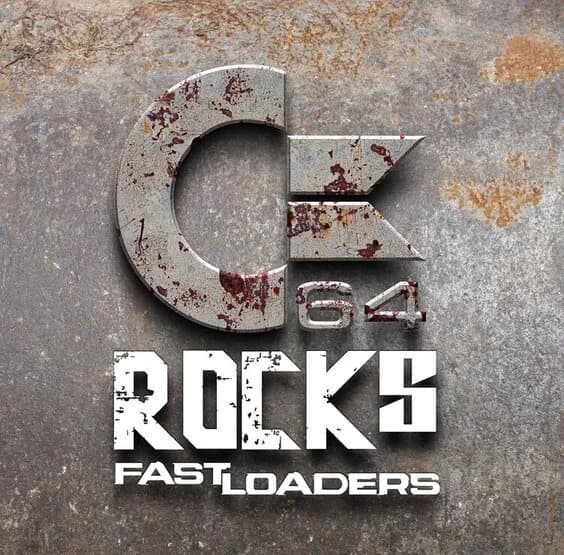 C64 Rocks album cover by FastLoaders, their best-known album of Commodore 64 game music