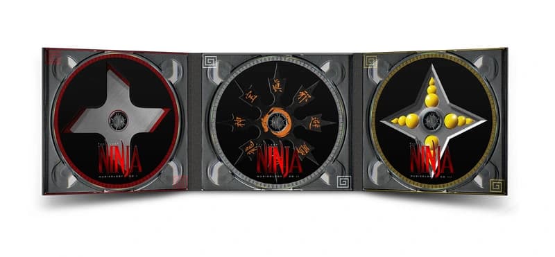 Ninja Musicology concert digipack by FastLoaders, a live project based on The Last Ninja