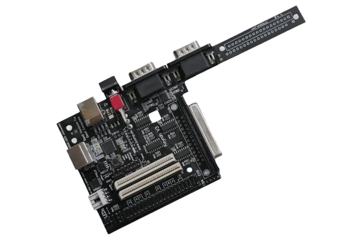 Keyrah V3 USB adapter PCB for connecting Commodore 64 keyboards