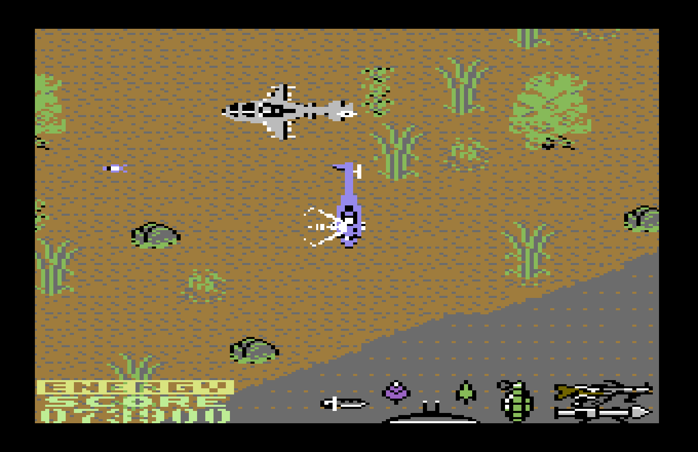 Rambo First Blood Part II — jungle platforming section