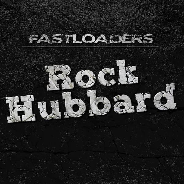 Rock Hubbard album cover by FastLoaders, a rock tribute to Commodore 64 composer Rob Hubbard