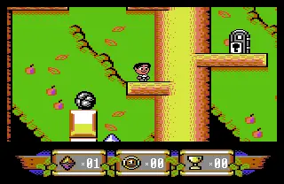 Sam's Journey on Commodore 64, modern platform game by Genesis Project