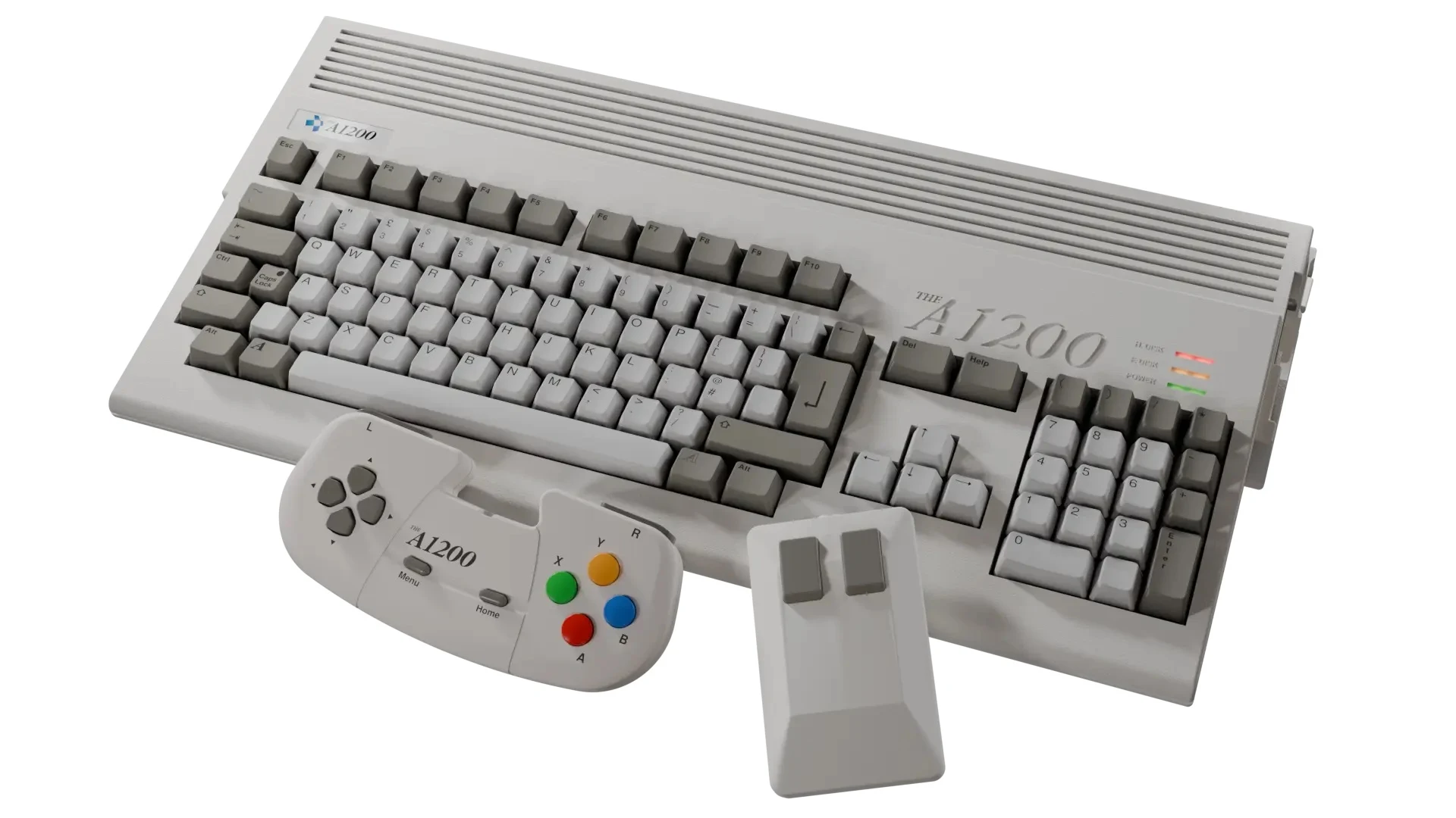 THEA1200 full set with box, mouse and gamepad