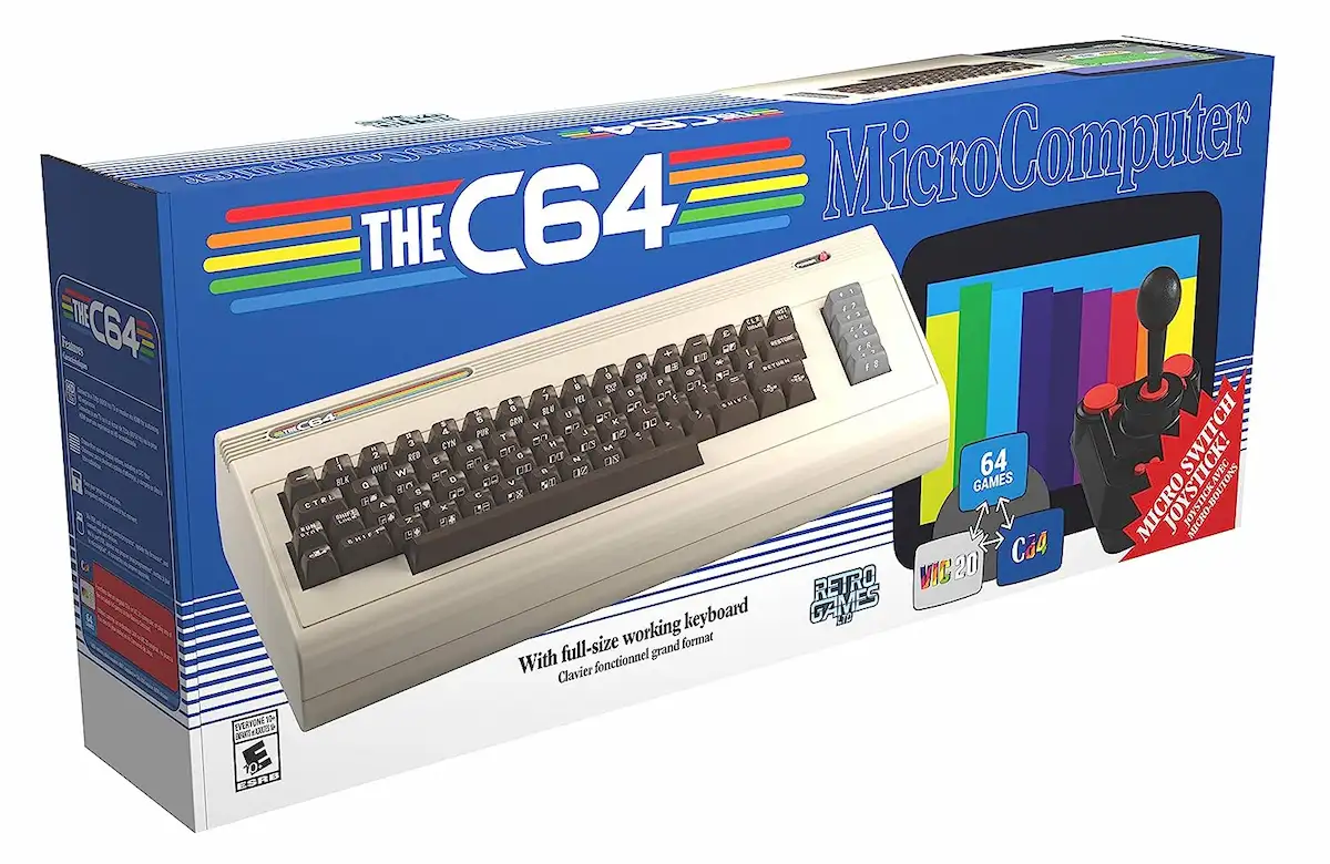 THEC64 full-size recreation in original breadbin styling, boxed