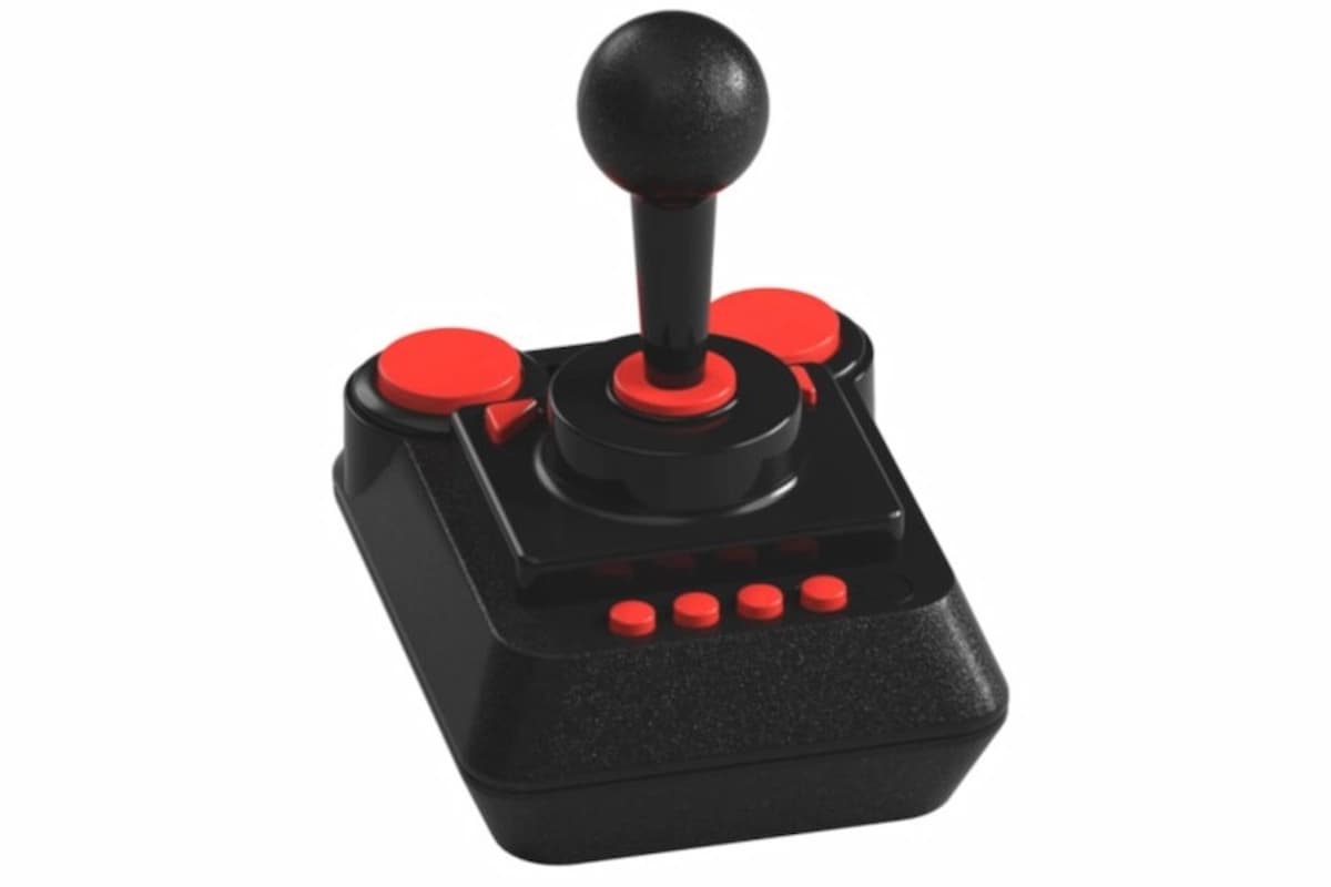 The classic THEC64 joystick included with every version