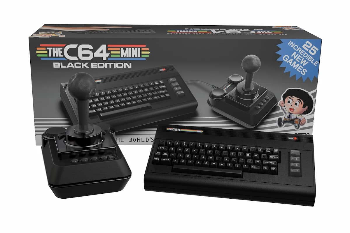 THEC64 Mini Black Edition in box