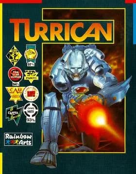 Turrican box art, Factor 5 cover artwork